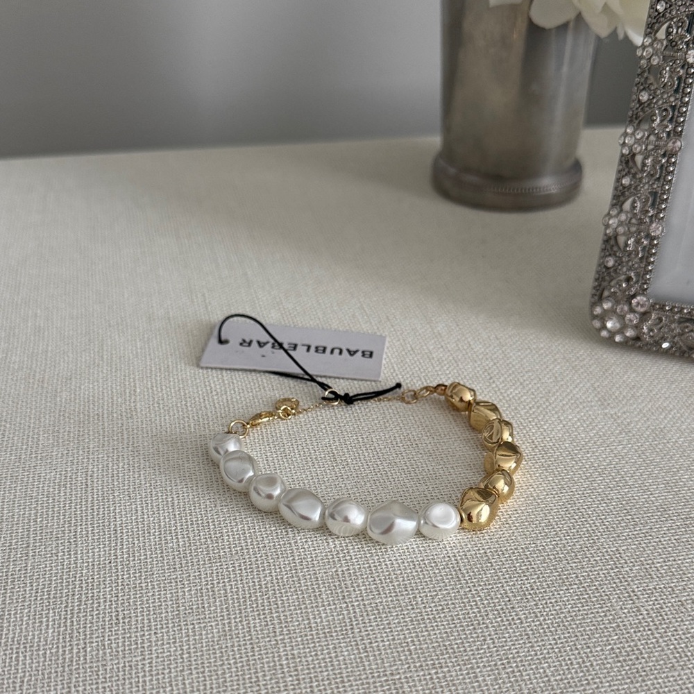 BaubleBar Johna Faux Pearl Bracelet